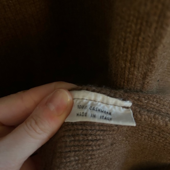 MANRICO CASHMERE Cashmere Cardigan Duster Sweater - Picture 5 of 6